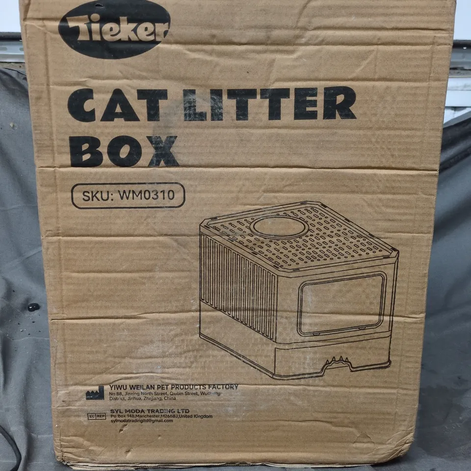 TIEKER CAT LITTER BOX