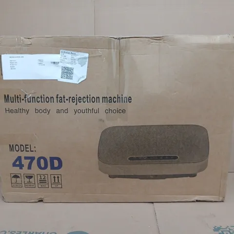 BOXED MULTI-FUNCTION FAT-REJECTION MACHINE – MODEL 470D