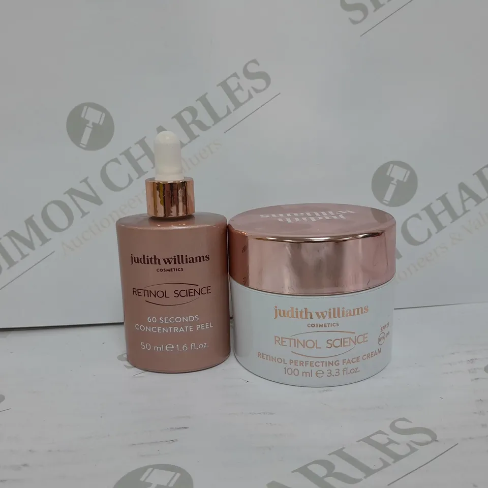 JUDITH WILLIAMS RETINOL SCIENCE FACE CREAM,60 SECONDS CONCERTRATE PEEL 