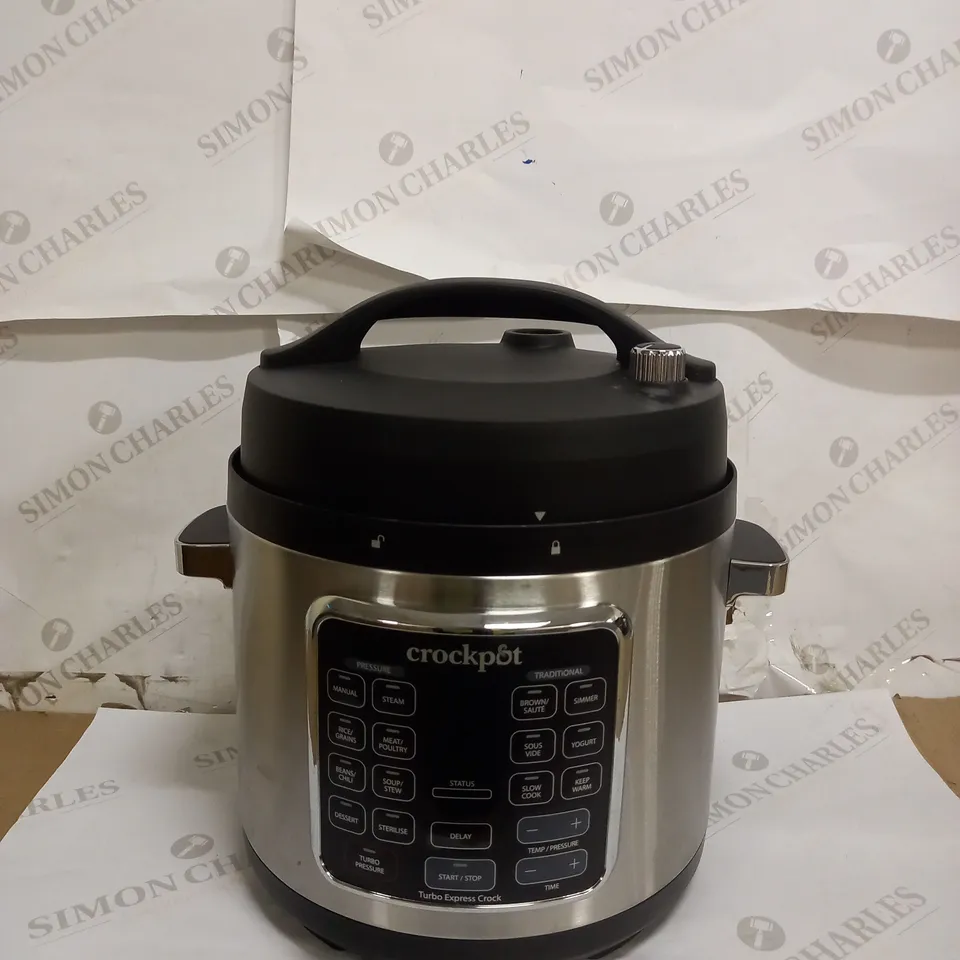 CROCKPOT TURBO EXPRESS PRESSURE MULTICOOKER