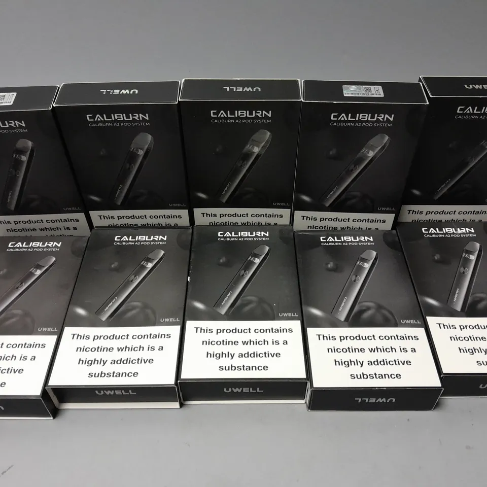 10 BOXED UWELL CALIBURN A2 POD SYSTEMS