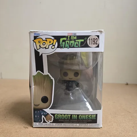 FUNKO POP! MARVEL GROOT IN ONESIE – BOXED, #1192