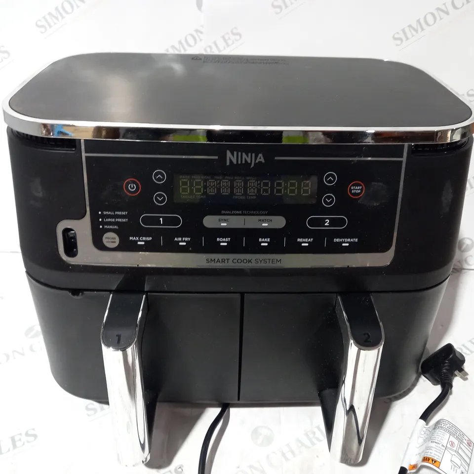 BOXED OUTLET NINJA FOODI MAX 9.5L DUAL ZONE SMART COOK AF451UK