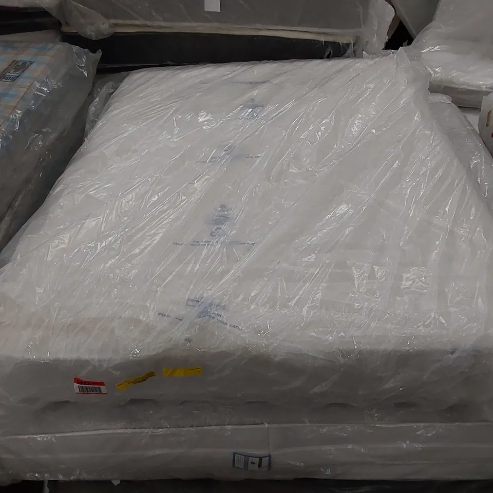 QUALITY BAGGED 4'6" DOUBLE SERENITY HYBRID COIL AND MEMORY FOAM MATTRESS