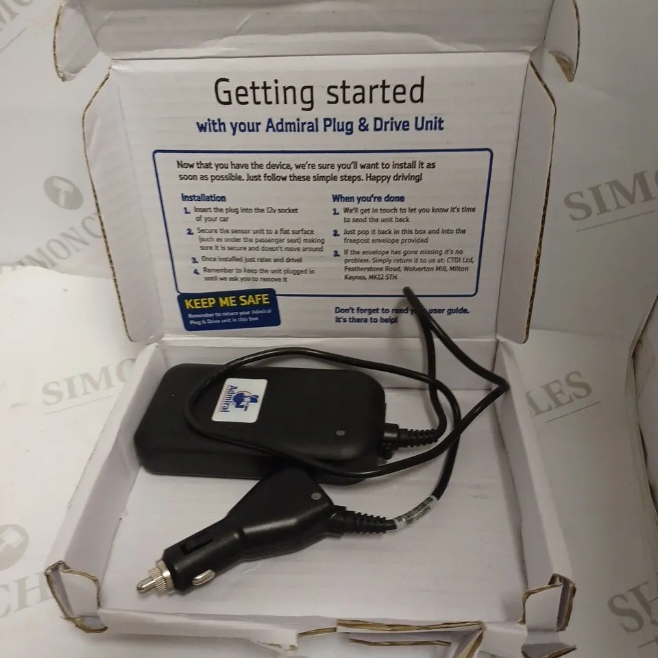 ADMIRAL PLUG & DRIVE UNIT