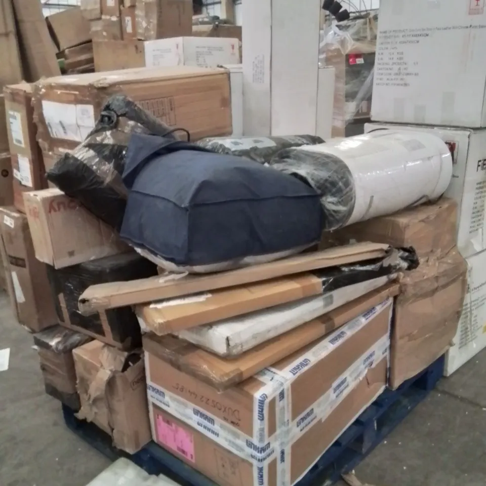 PALLET OF NEO PRODUCTS AND ASSORTED HOUSEHOLD GOODS TO INCLUDE;DEHUMIDIFIER,SHOE BOX,STORAGE JARS