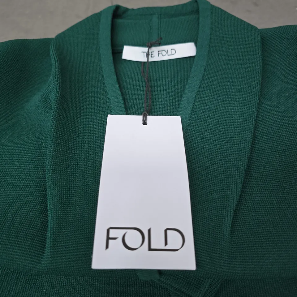 THE FOLD LONDON CORATO JACKET – GREEN, LARGE