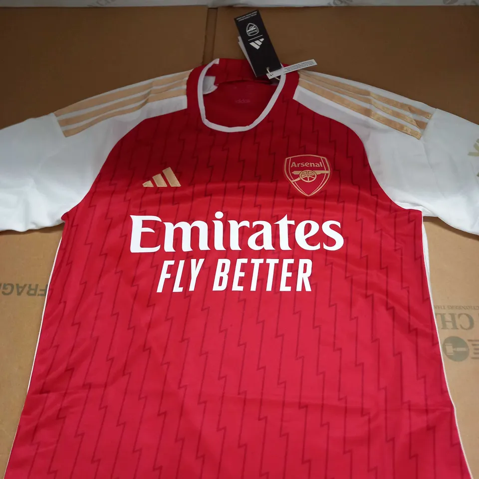 ARSENAL FC HOME SHIRT SIZE M