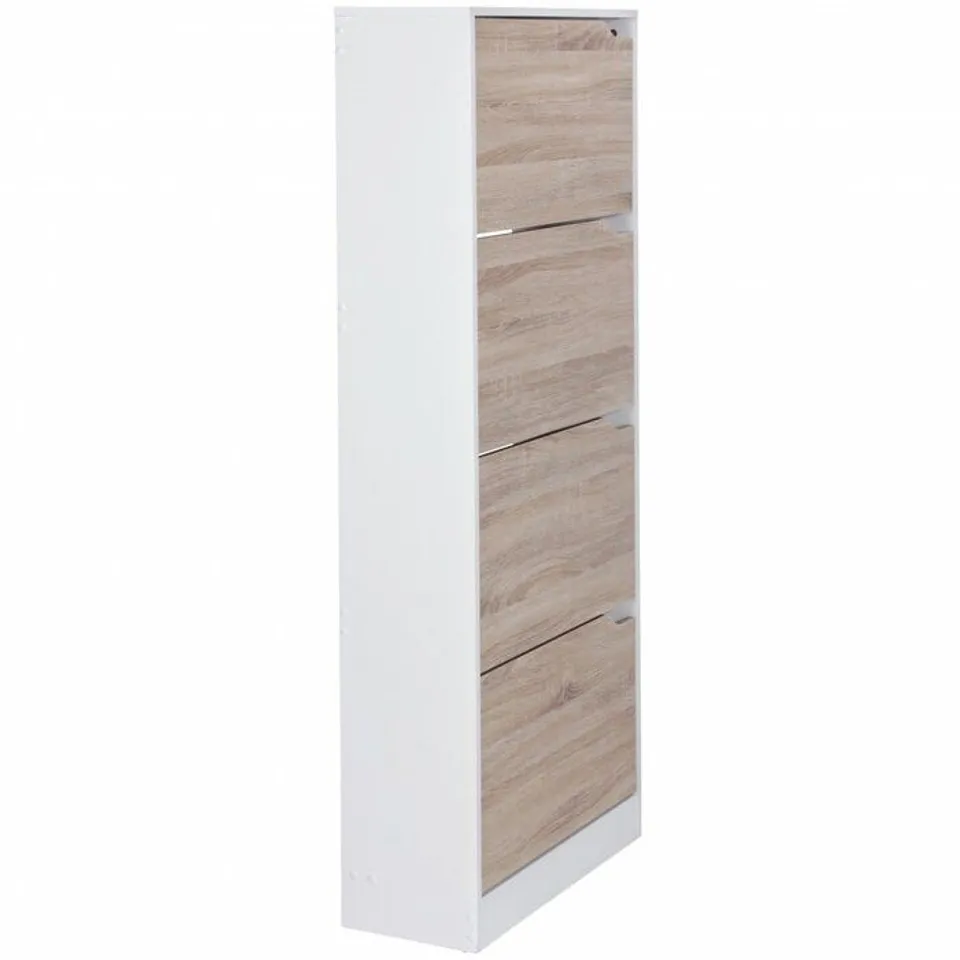 BOXED 24 PAIR SHOE STORAGE CABINET (1 BOX)