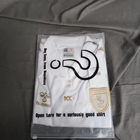 HUMMEL SAMSUNSPOR 23/24 AWAY FOOTBALL SHIRT – SIZE L – MEN'S
