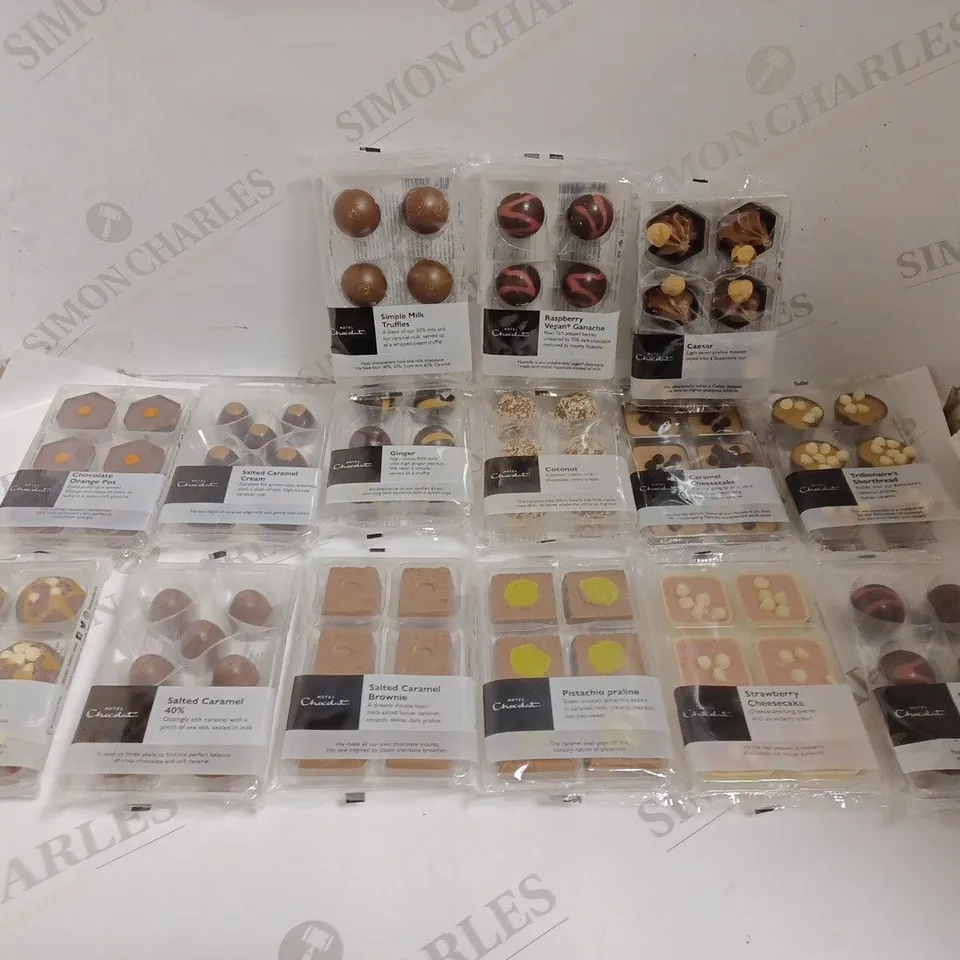 APPROXIMATELY 15 SEALED HOTEL CHOCOLAT CHOCOLATE SELECTIONS ASSORTMENT	