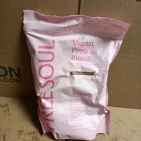 FREESOUL VEGAN PROTEIN BLEND CHOCOLATE FLAVOUR (600G)