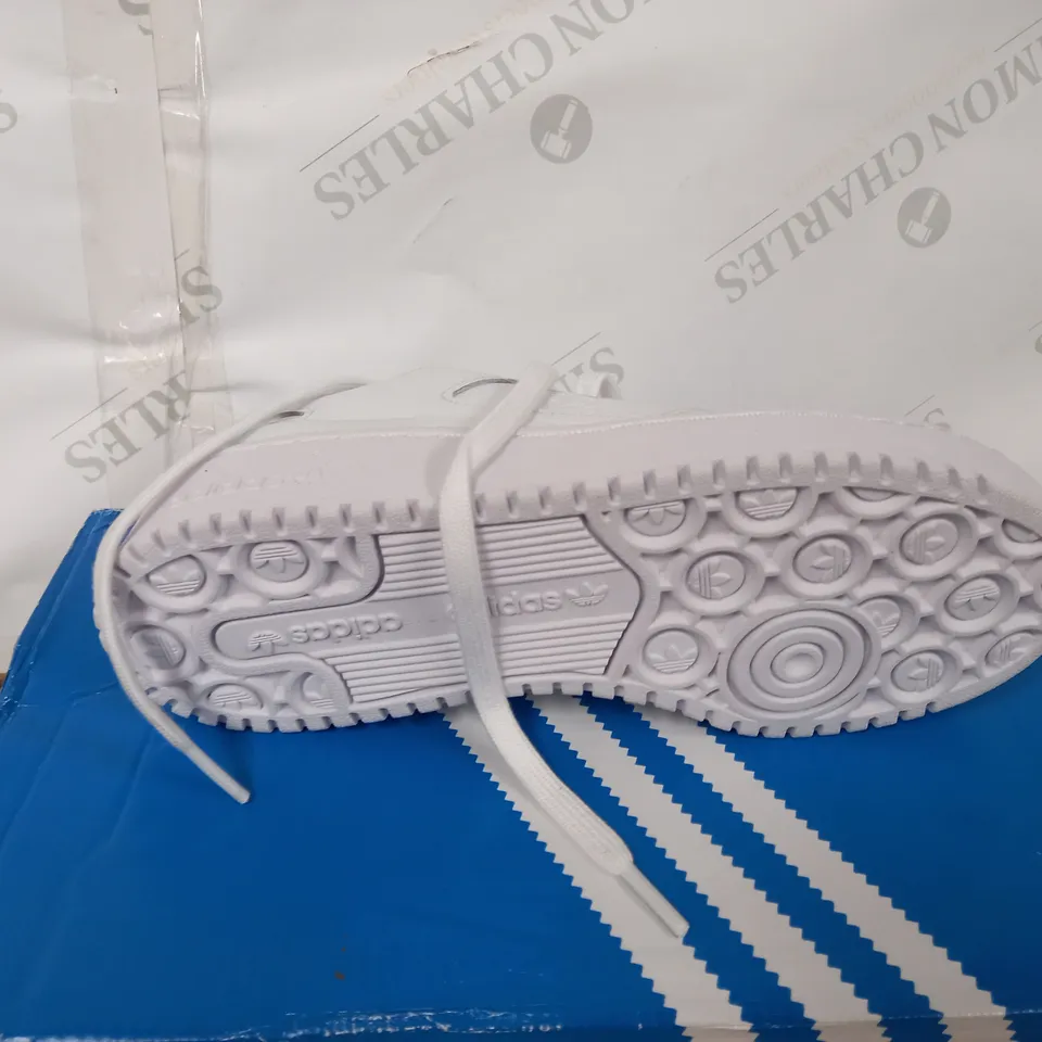 ADIDAS FORUM BOLD TRAINERS - WHITE SIZE 4 