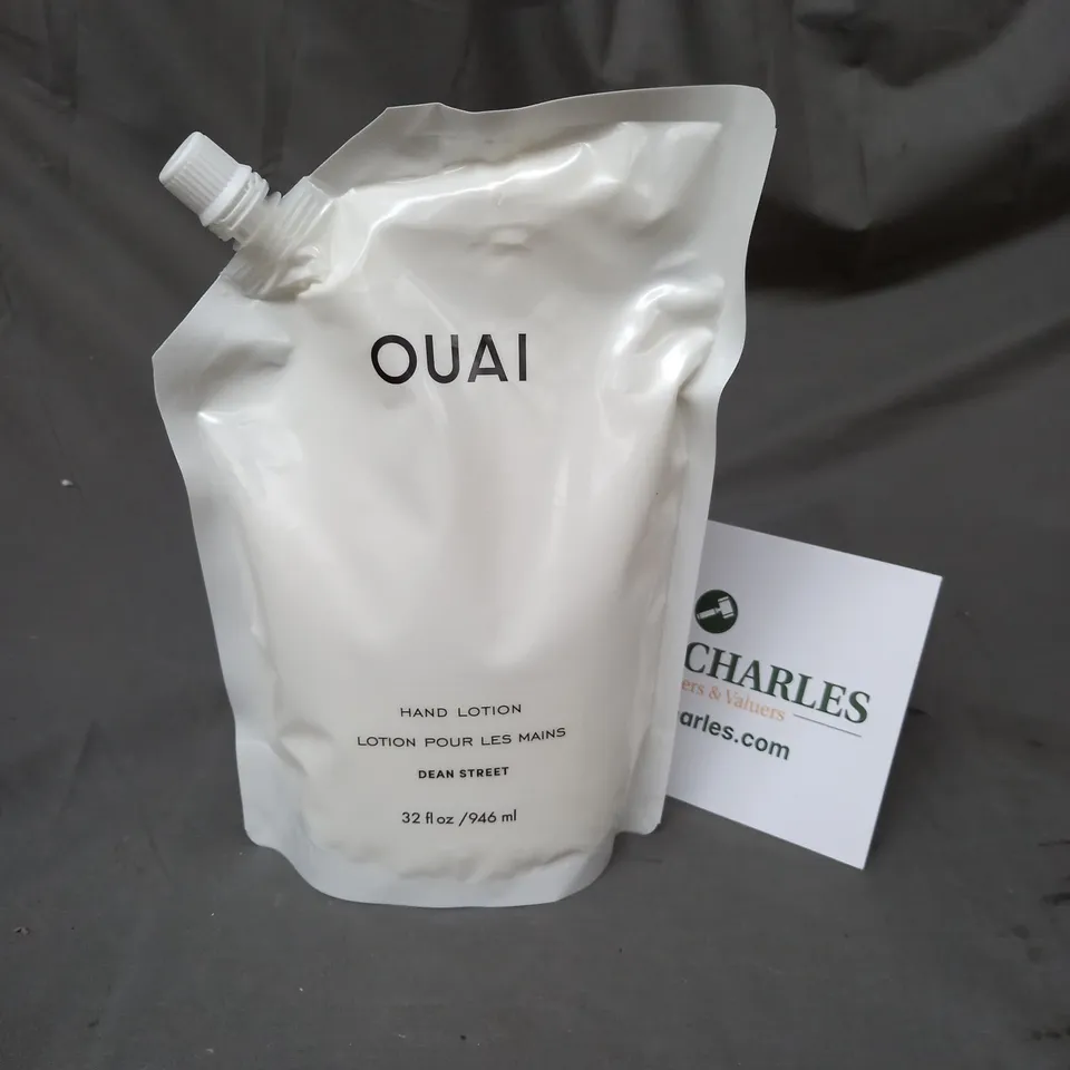 OUAI DEAN STREAT HAND LOTION REFILL 946ML - COLLECTION ONLY