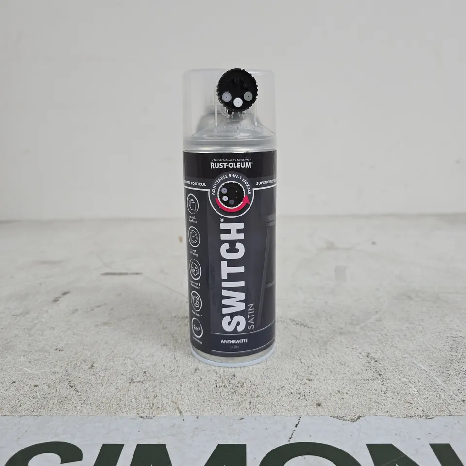 RUST-OLUEM SWITCH SATIN ANTHRACITE SATIN 400ML