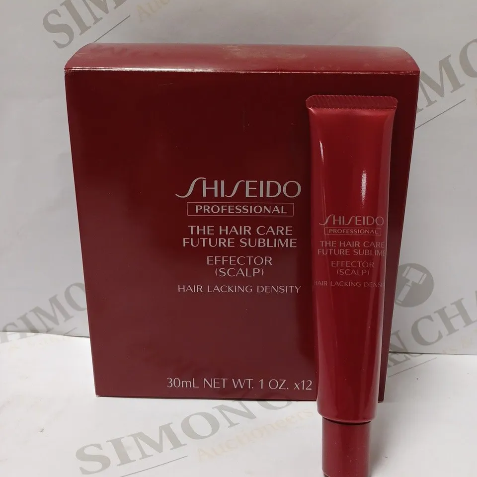 SHISEIDO THE HAIR CARE FUTURE SUBLIME EFFECTOR (30ML X 12)