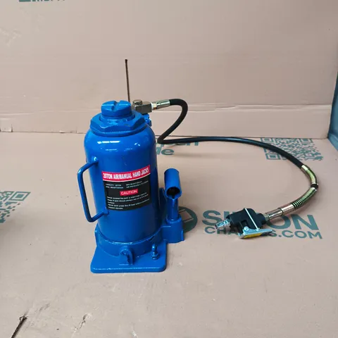 BLUE 2-TON MANUAL HYDRAULIC BOTTLE JACK