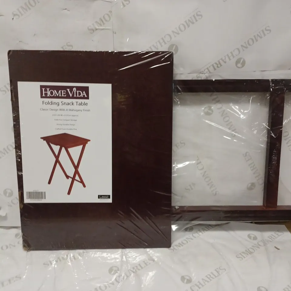 HOME VIDA FOLDING SNACK TABLE