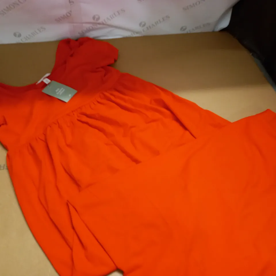 H&M MAMA ORANGE DRESS - EUR M
