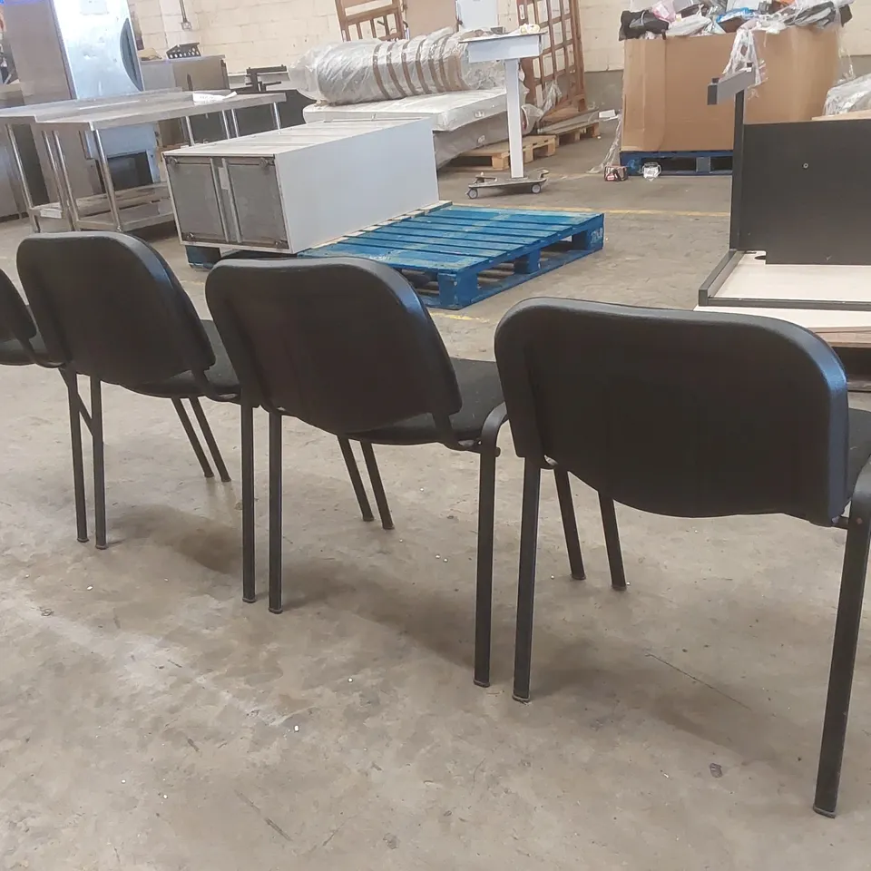 SET OF 4x OFFICE CHAIRS