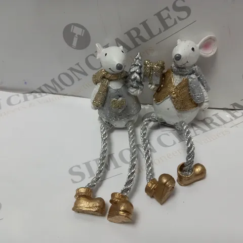 POLYRESIN MICE MIX WITH LONG LEGS