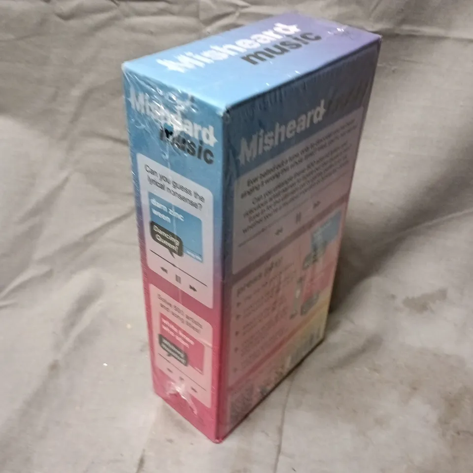 SEALED MISHEARD MUSIC PARTY GAME