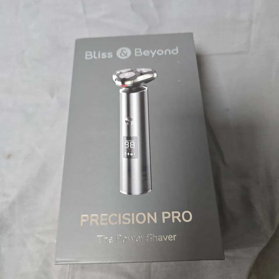 BLISS & BEYOND PRECISION PRO POWER SHAVER – BOXED