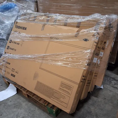 PALLET CONTAINING 6 ASSORTED DAMAGED TVS