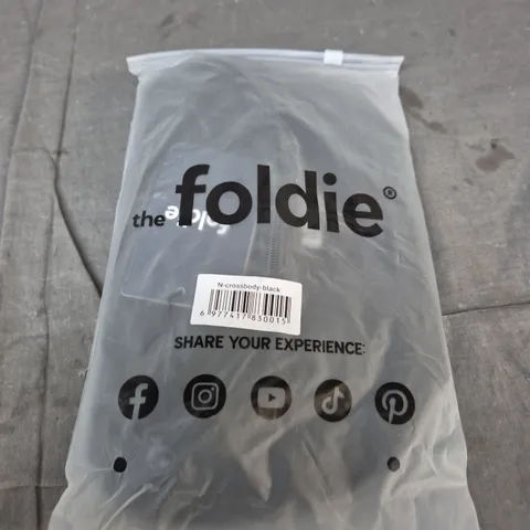 THE FOLDIE CROSSBODY BAG – BLACK (N-CROSSBODY-BLACK)