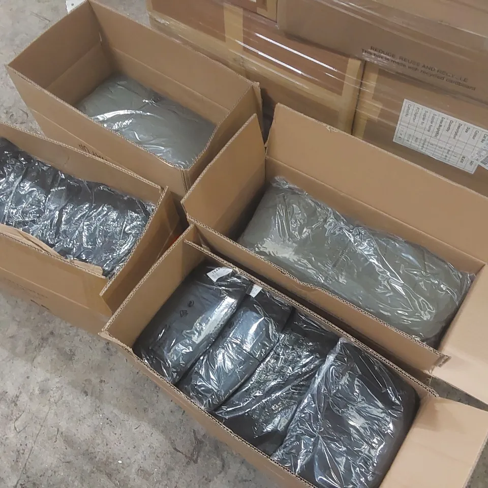 PALLET CONTAINING APPROXIMATELY 140x BRAND NEW ASSORTED DESIGNER CLOTHING ITEMS INCLUDING: SIMPLY BE JACKETS ECT