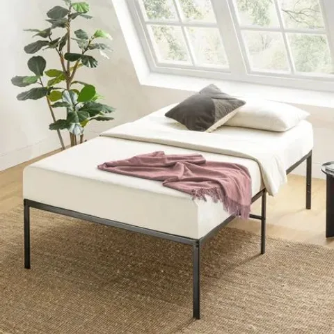BOXED SINGLE METAL BED FRAME