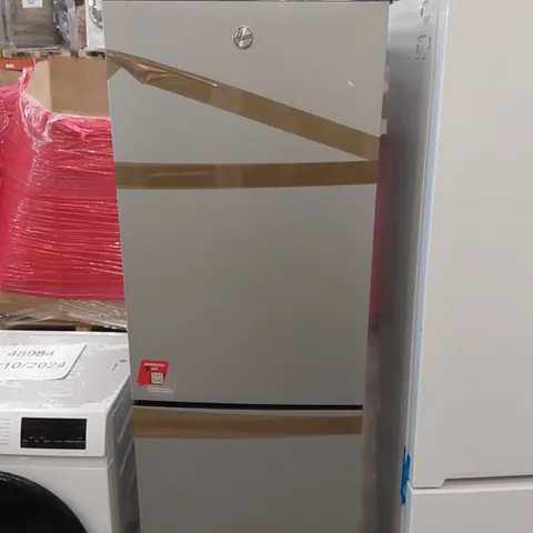 HOOVER HOCT3L517FSK 252 LITRE 50/50 FREESTANDING FRIDGE FREEZER SILVER - UNPROCESSED RAW RETURN
