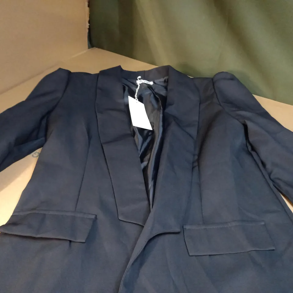 ROSY DAYS BLACK WOMENS BLAZER