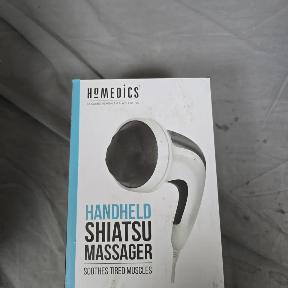 HOMEDICS HANDHELD SHIATSU MASSAGER
