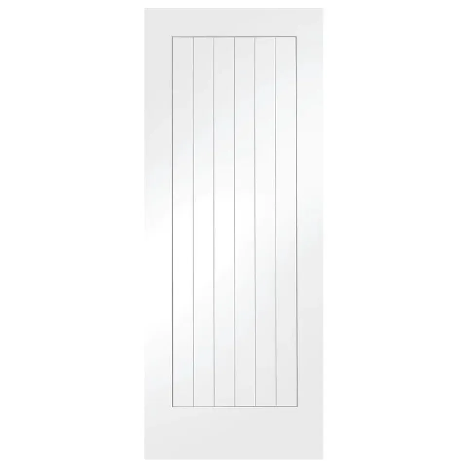 BOXED SUFFOLK INTERNAL DOOR PRIMED 1981MM H 