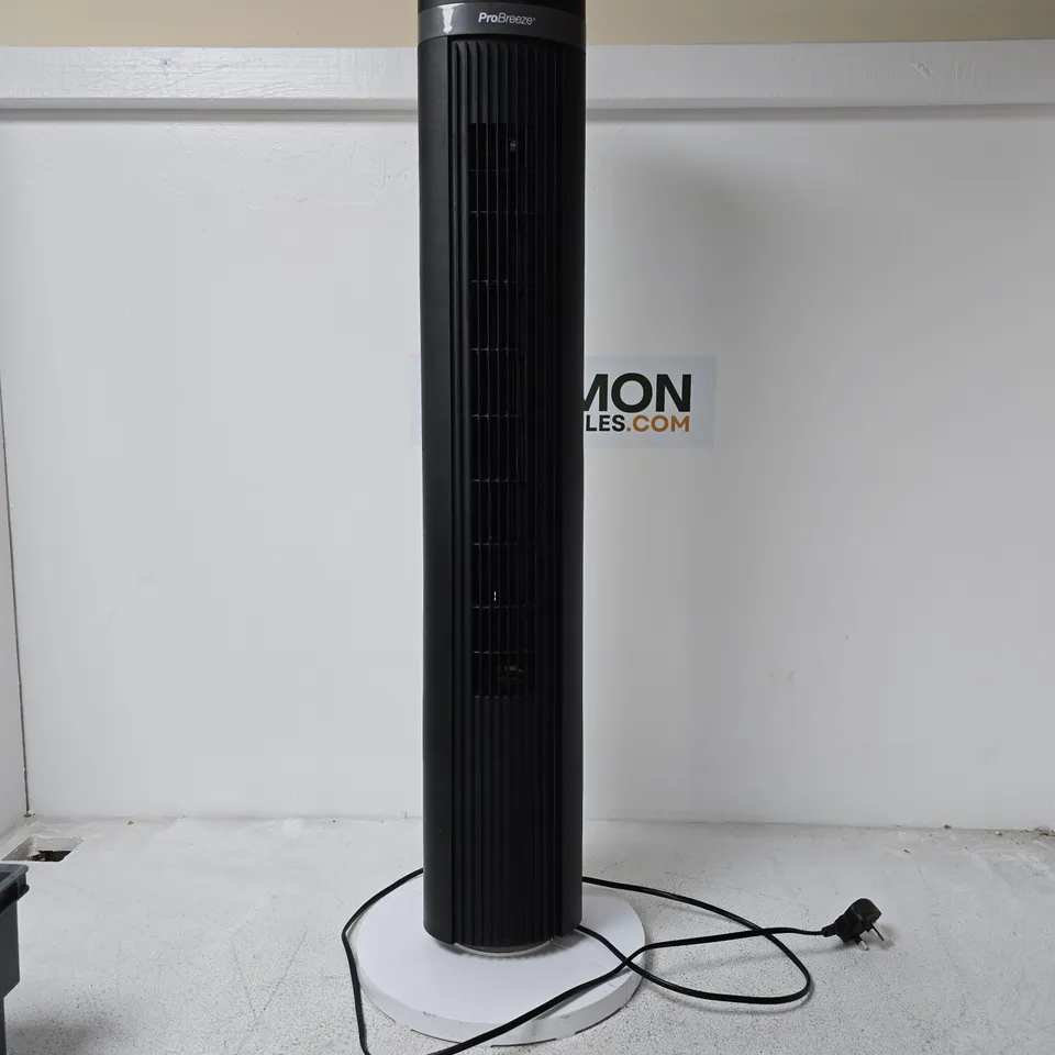 PROBREEZE TOWER FAN – BLACK
