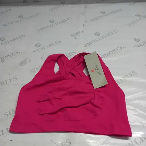 SWEATY BETTY STAMINA FORM STRAPPY BRA SIZE XL