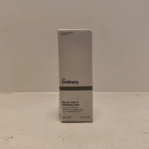THE ORDINARY GLYCOLIC ACID 7% EXFOLIATING TONER (100ML)