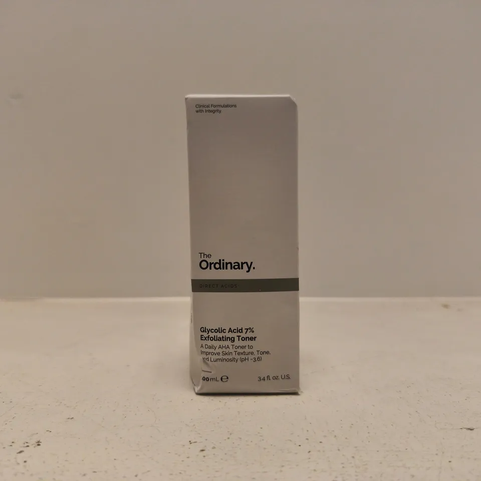 THE ORDINARY GLYCOLIC ACID 7% EXFOLIATING TONER (100ML)