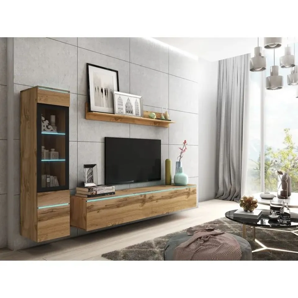 BOXED DORFMAN ENTERTAINMENT UNIT FOR TV (3 BOXES)