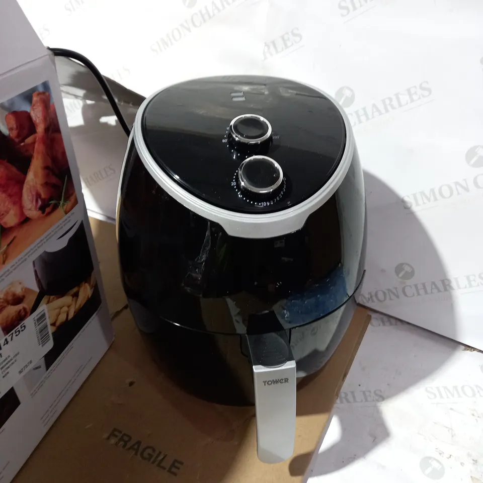 TOWER T17061BLK MANUAL AIR FRYER BLACK