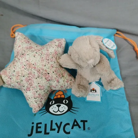 JELLYCAT BEA BEIGE BUNNY – MUSICAL PULL (LONDON)