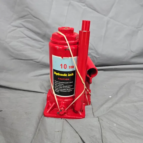 10 Ton Hydraulic Bottle Jack – Red