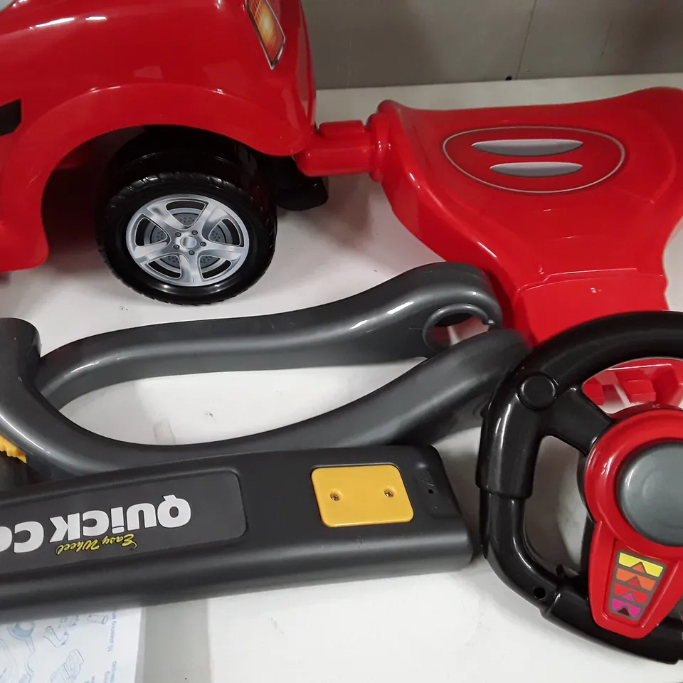 EASY WHEEL QUICK COUPE RIDE-ON 