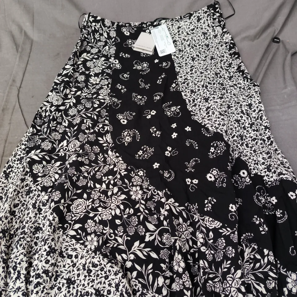 NOBODY'S CHILD PATCHWORK SKIRT – UK 12