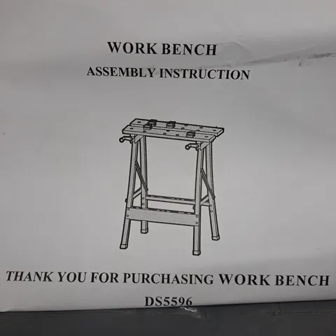 BOXED HOMEHUT DS5596 WORKBENCH - COLLECTION ONLY