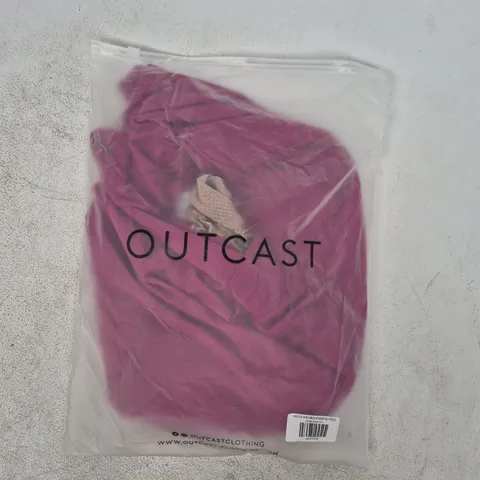 BAGGED OUTCAST KALEIGH MINI DRESS IN MAGENTA SIZE SMALL