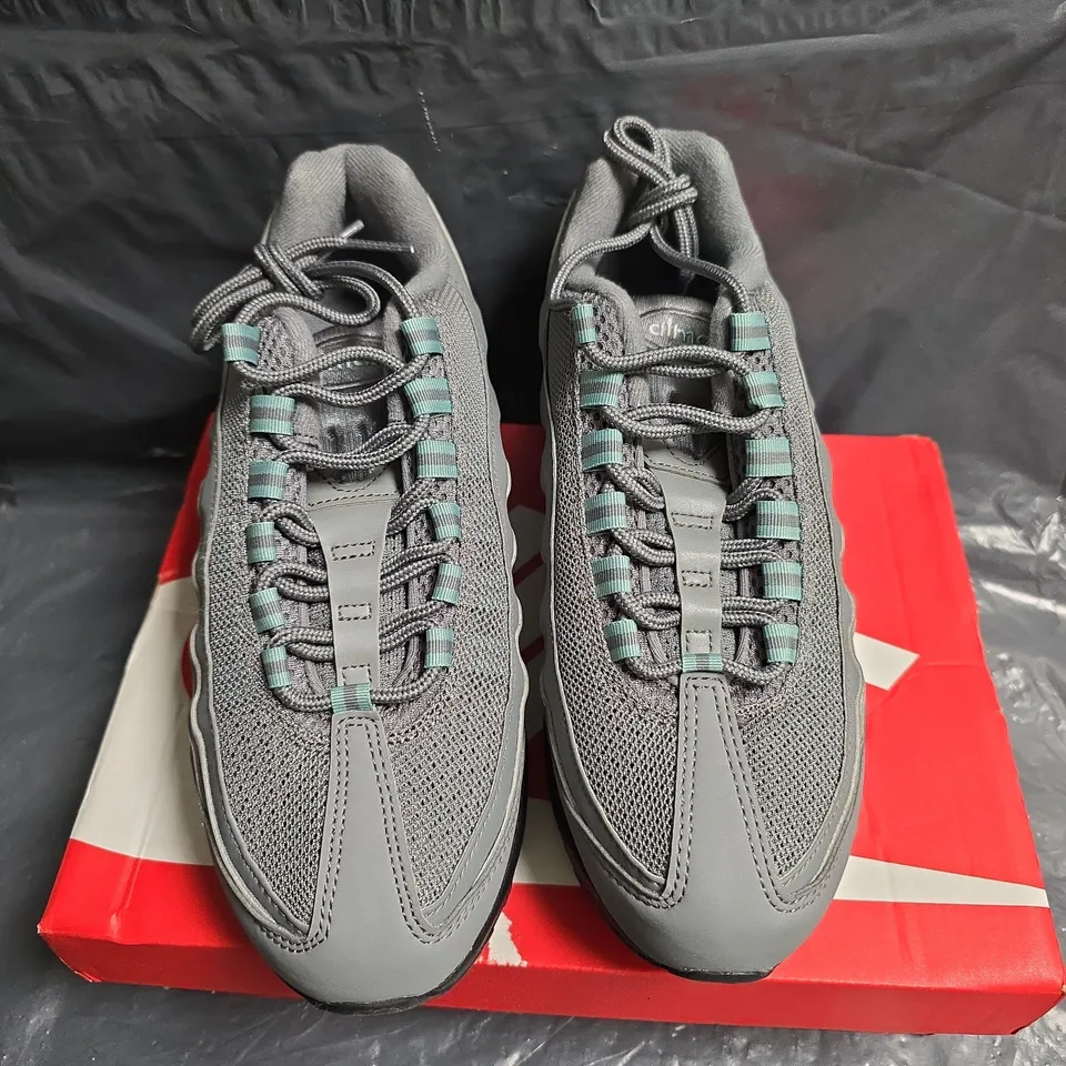 NIKE AIR MAX 95 GS KIDS' SNEAKERS – SMOKE GREY/CANNON, UK 5.5 (US 6Y)