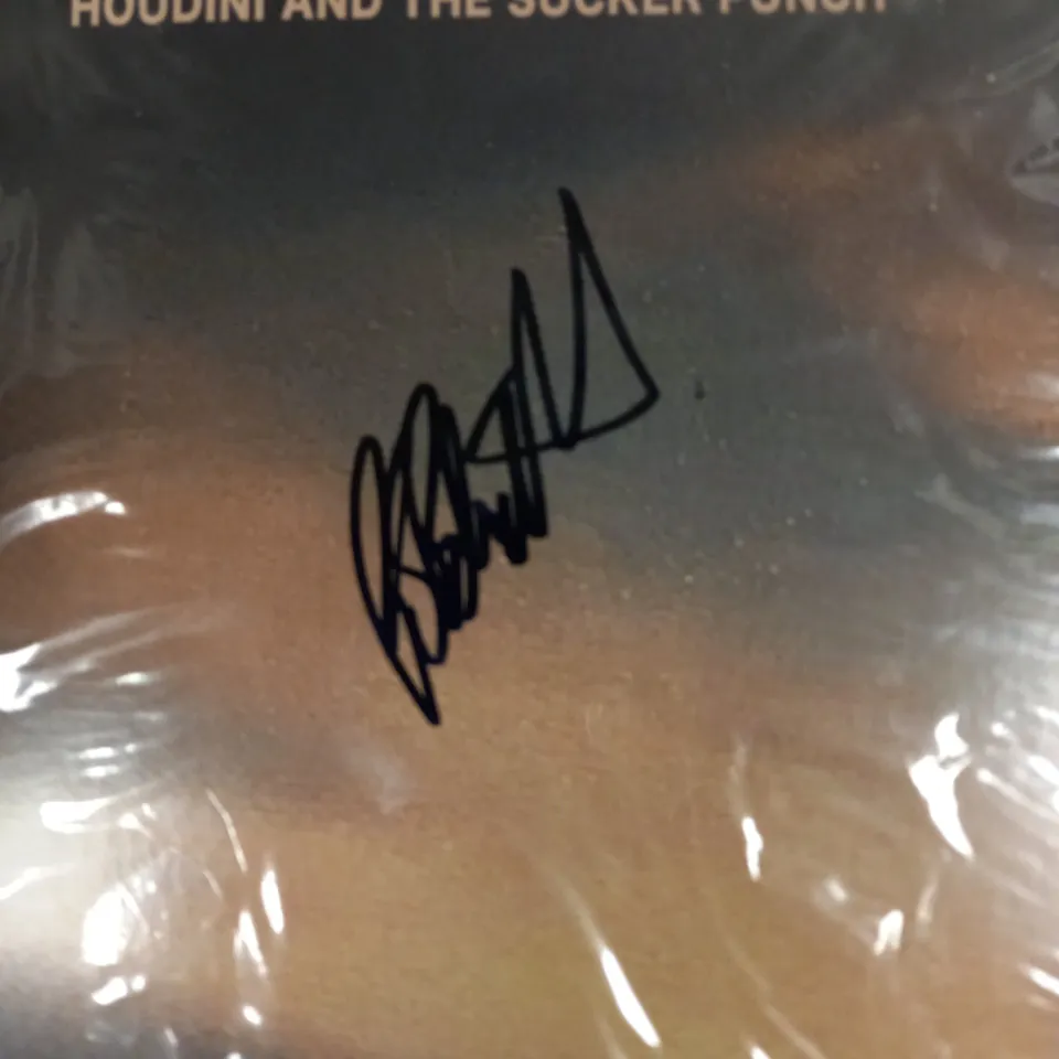 PETER BRUNTNELL HOUDINI AND THE SUCKER PUNCH SIGNED VINYL 