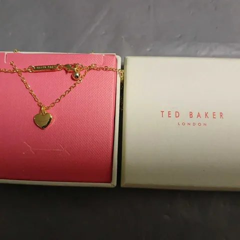 BOXED TED BAKER HEART THEMED NECKLACE